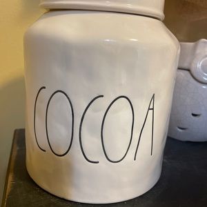 Pottery Love -* Not Rae Dunn * Coca canister